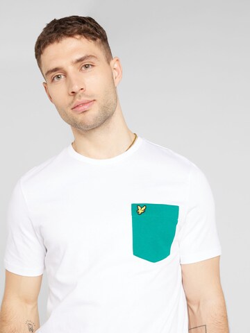 Lyle & Scott Tričko – bílá