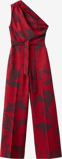 MANGO Jumpsuit in rot / weinrot, Produktansicht