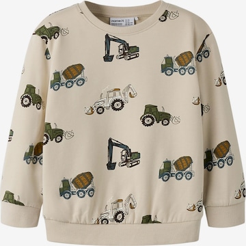 NAME IT Sweatshirt in Beige: front