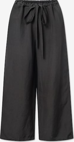 STUDIO FEDER Wide leg Trousers in Black: front
