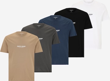 Jack & Jones Plus Paita 'JJVESTERBRO' värissä beige: etupuoli