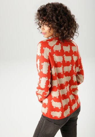 Aniston CASUAL Pullover in Rot