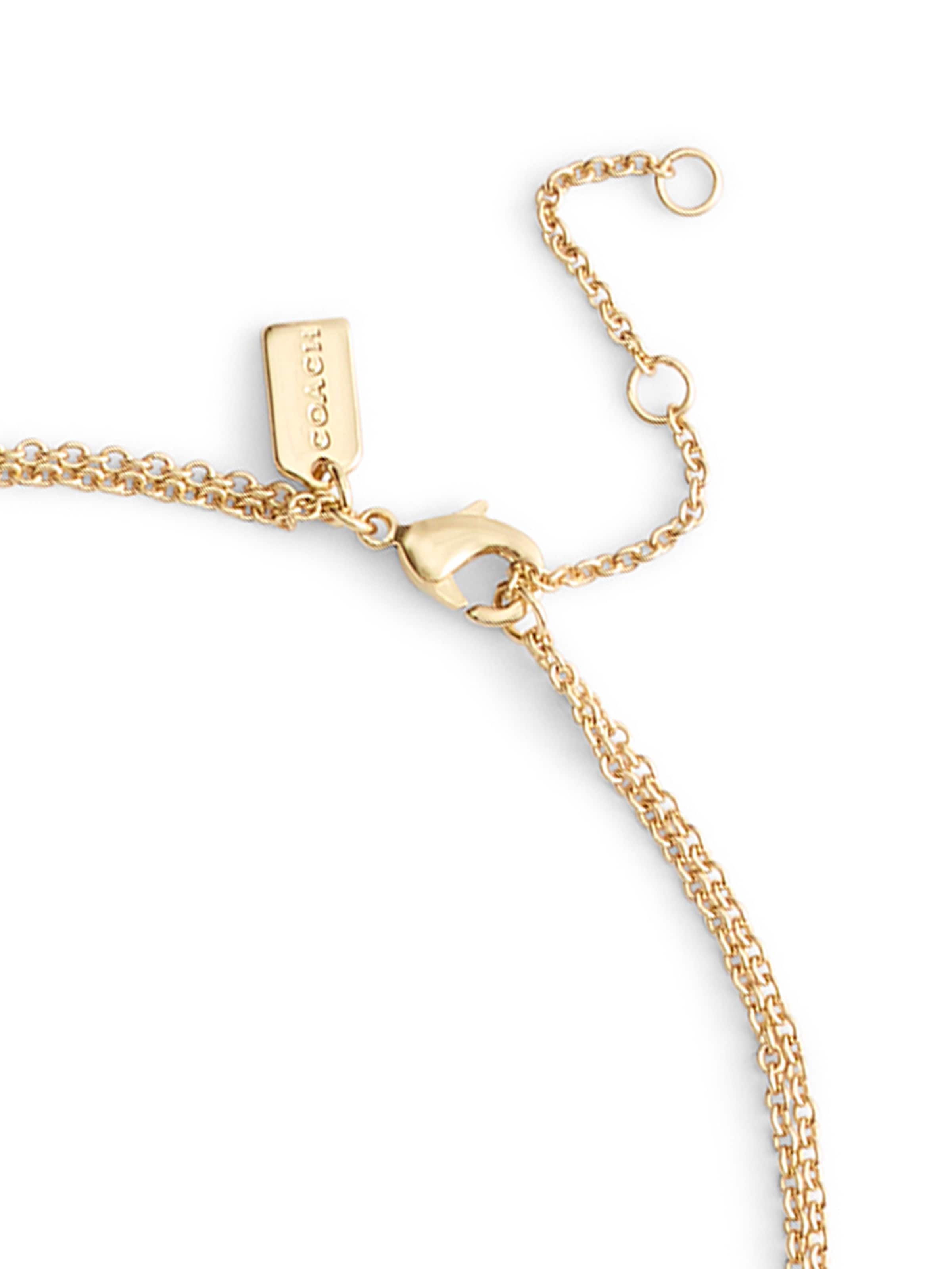 COACH - Colar em ouro