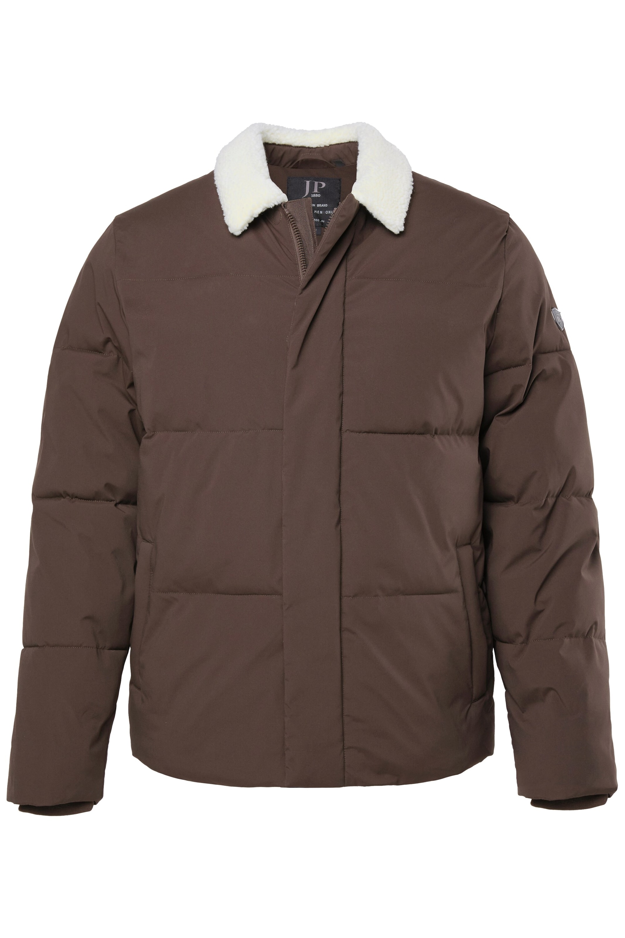 Veste d’hiver JP1880 en marron : devant
