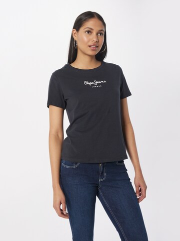 T-shirt 'WENDY' Pepe Jeans en noir : devant