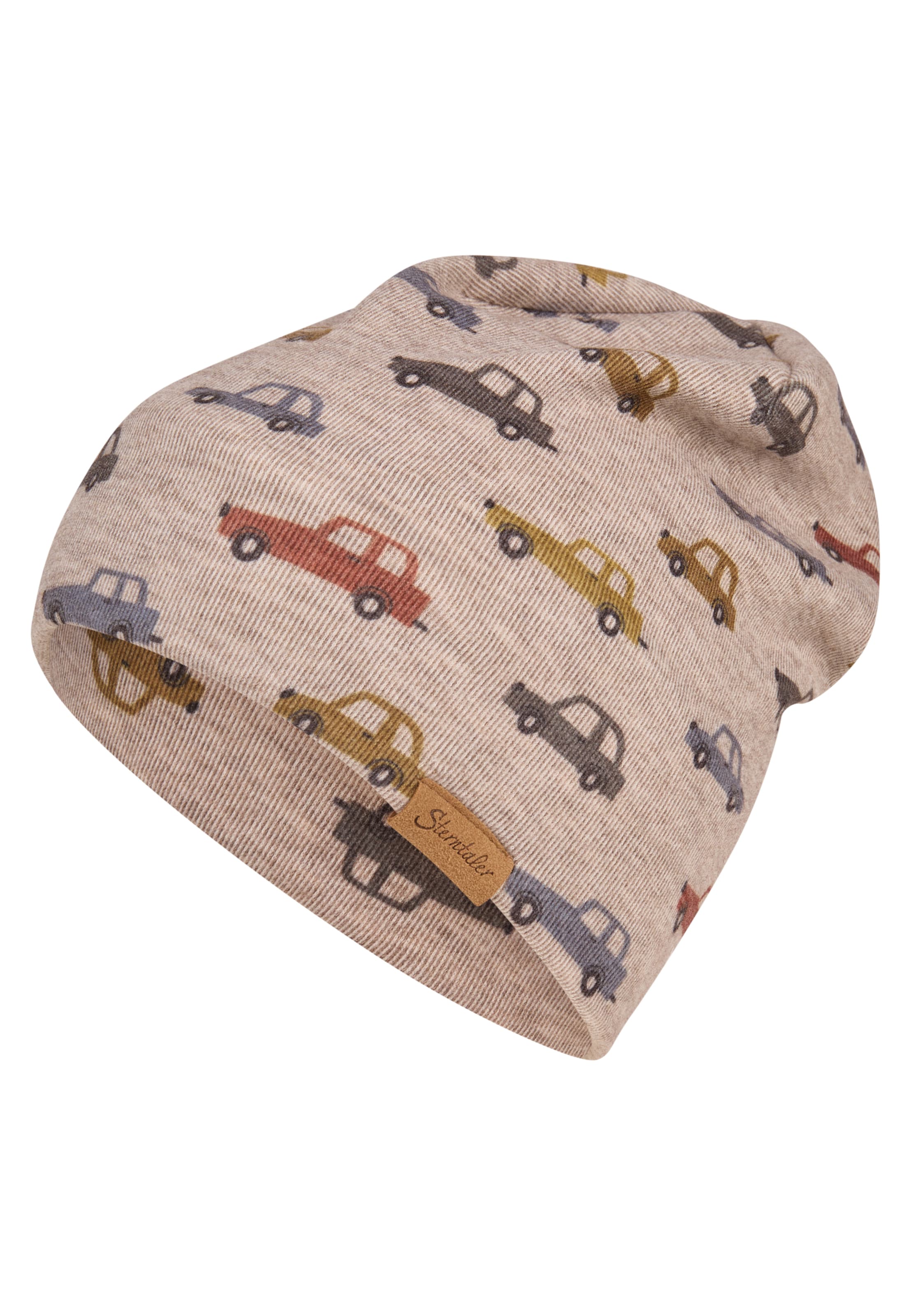 STERNTALER Beanie in Brown: front