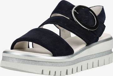 Sandales GABOR en bleu : devant