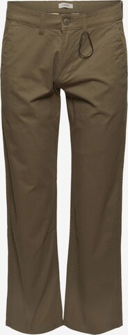 Regular Pantalon chino ESPRIT en vert : devant