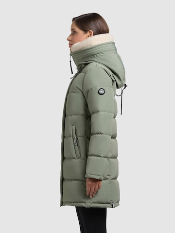 khujo Wintermantel 'Kelsi' in Grün