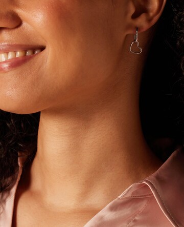 Boucles d'oreilles Lucardi en argent