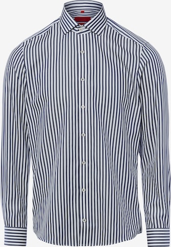 Finshley & Harding Hemd in Blau: Vorderseite