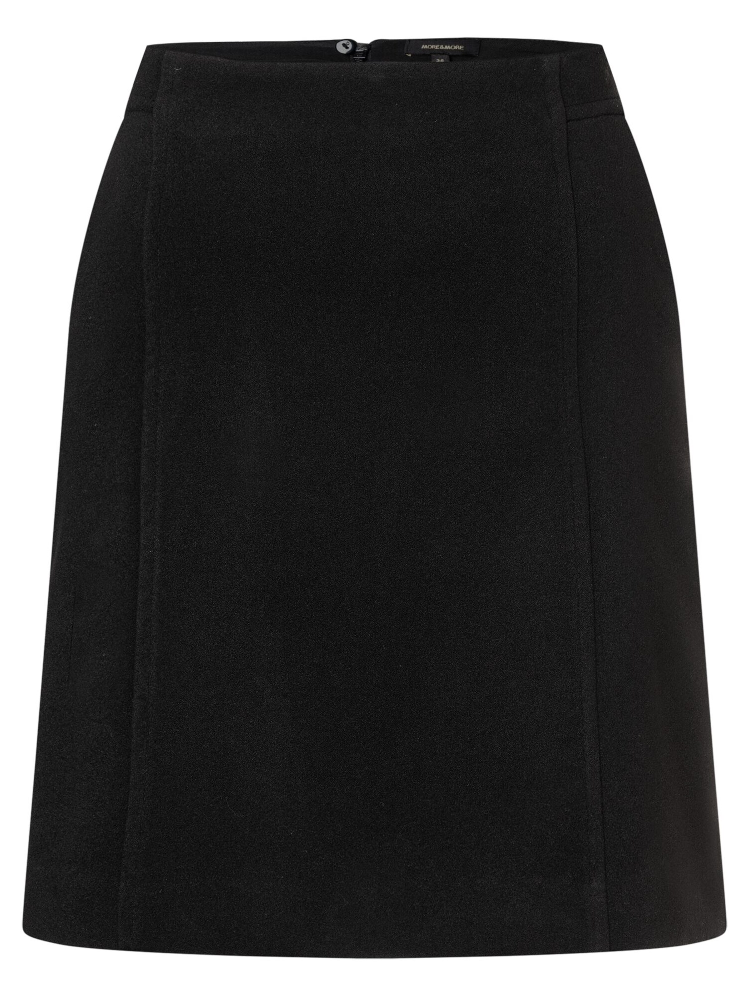 MORE & MORE Szoknyák - fekete: elől