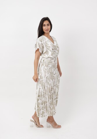 Elara Dress in Beige