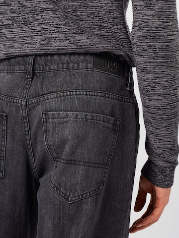 Urban Classics Loosefit Jeans in Schwarz