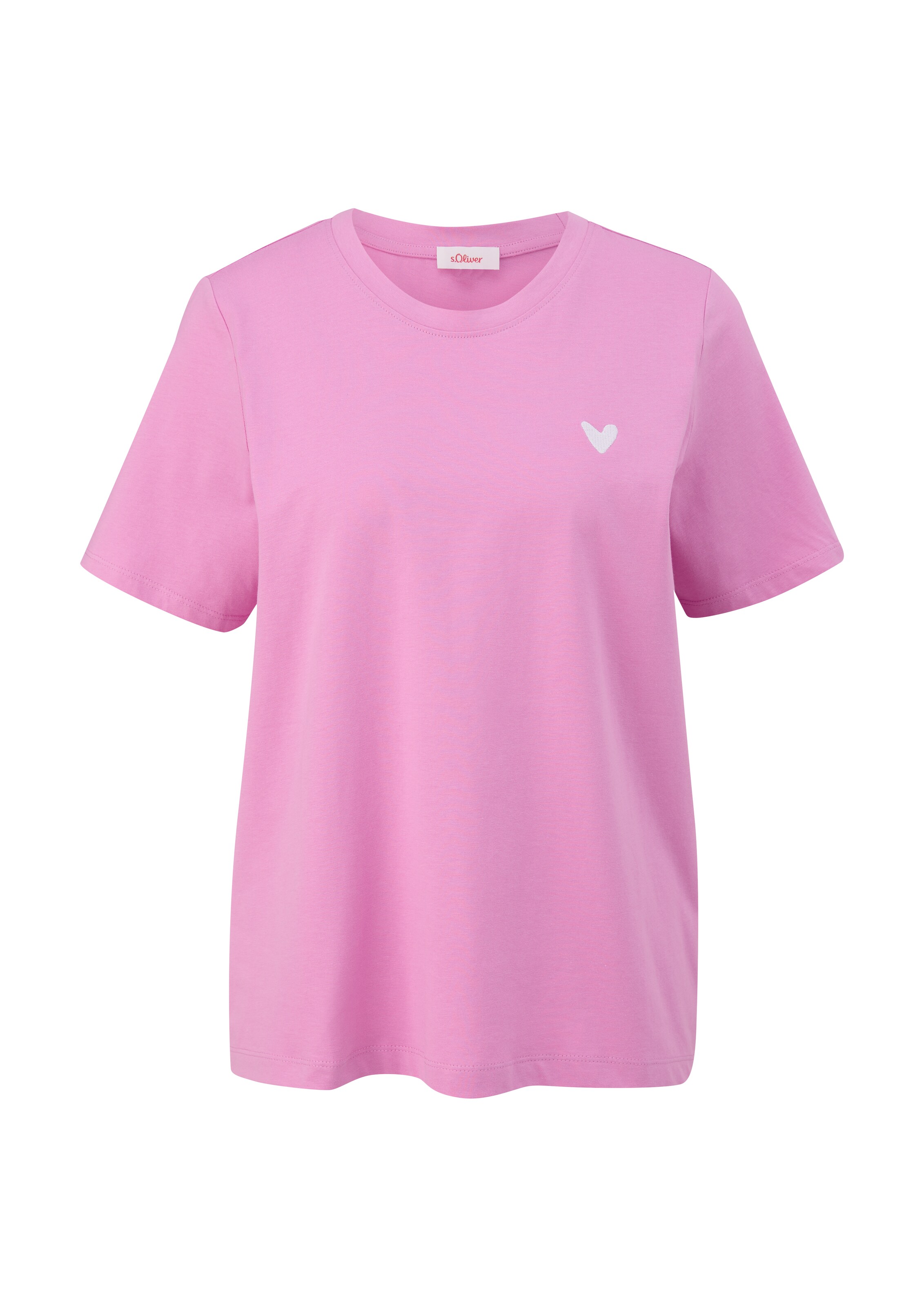 s.Oliver T-Shirt in Pink: Vorderseite