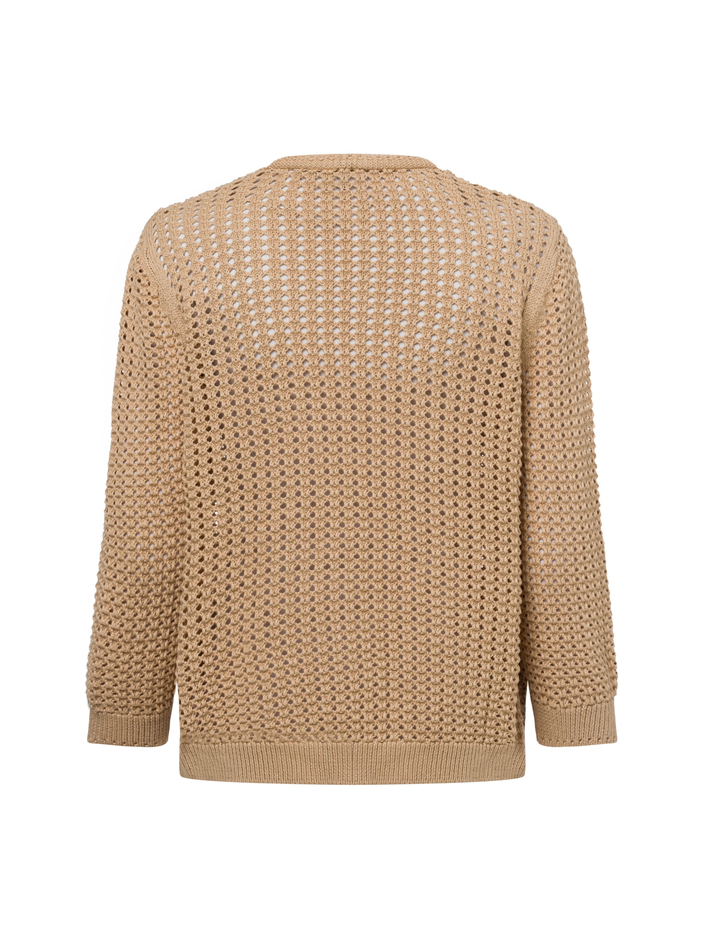 MORE & MORE Pletena jopa | bež barva