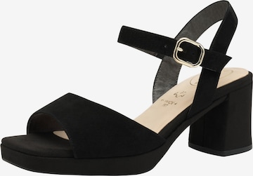 Tamaris Sandal in Black: front