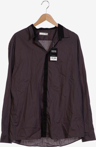 CELIO Button Up Shirt in XXL in Grey: front
