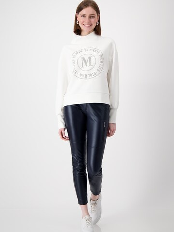 Sweat-shirt monari en blanc