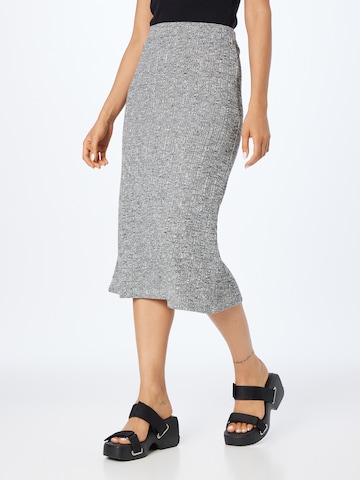 Lindex - Falda 'Hannah' en gris: frente