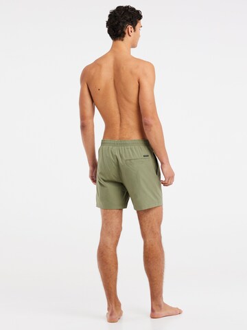 PROTEST Board Shorts 'PRTFAREL' in Green