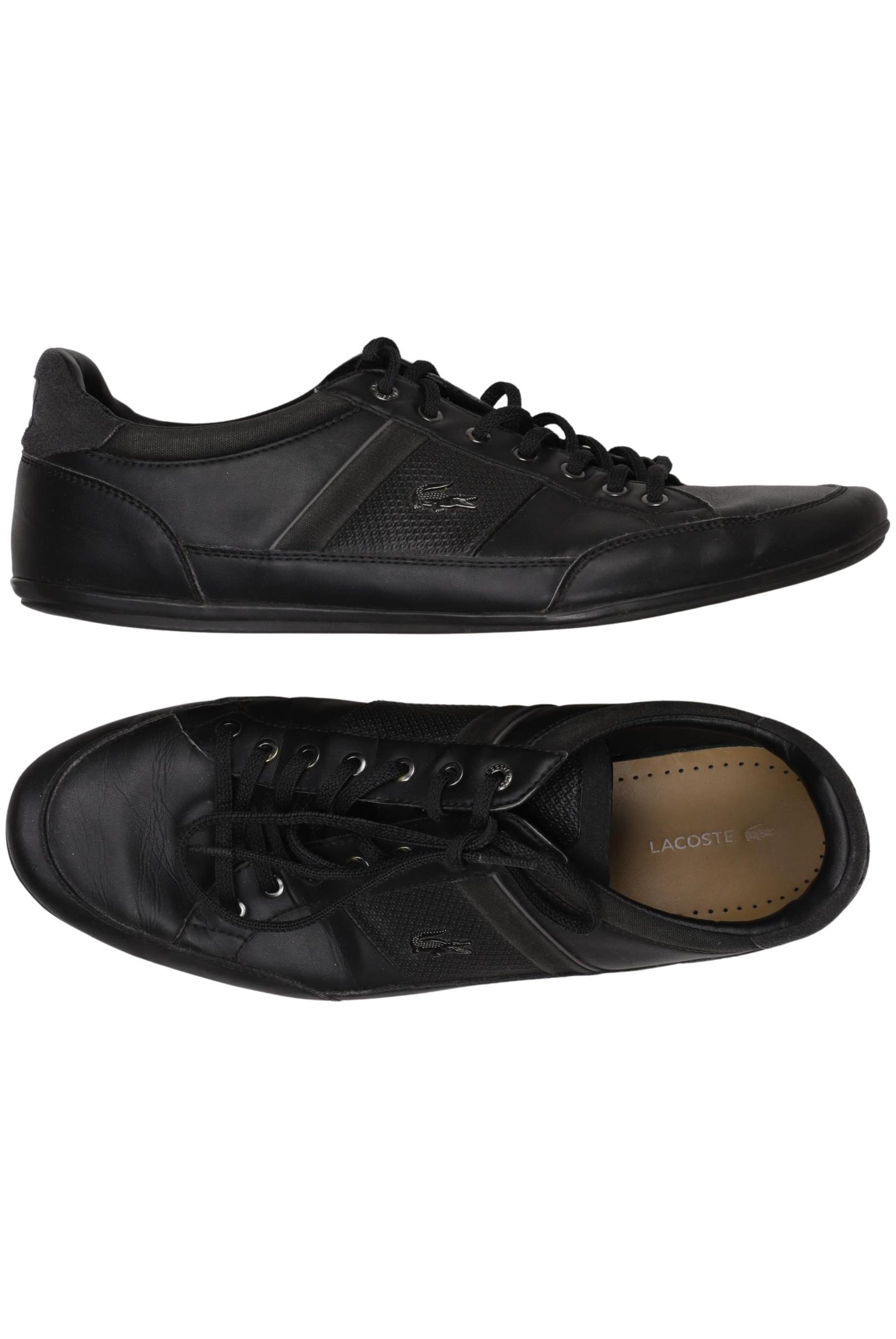 LACOSTE Sneakers & Trainers in 45 in Black: front
