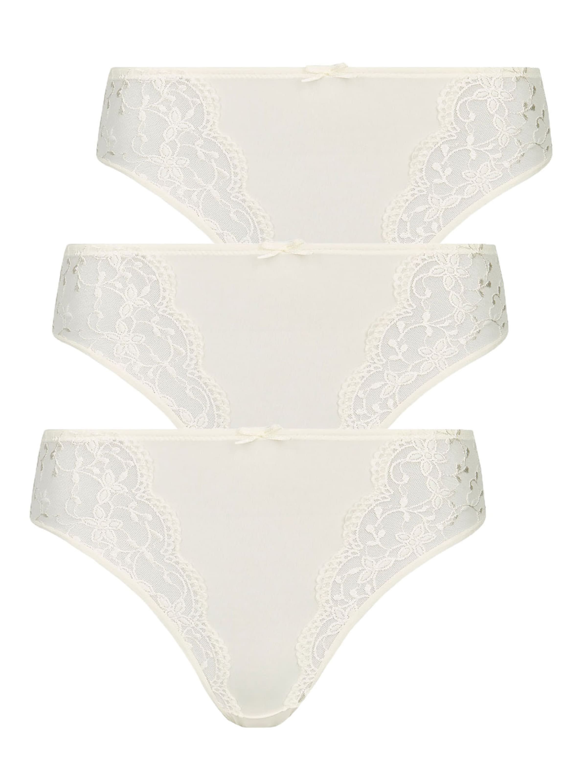 Nina von C. Boyshorts 'Silver Edition' in Beige: front