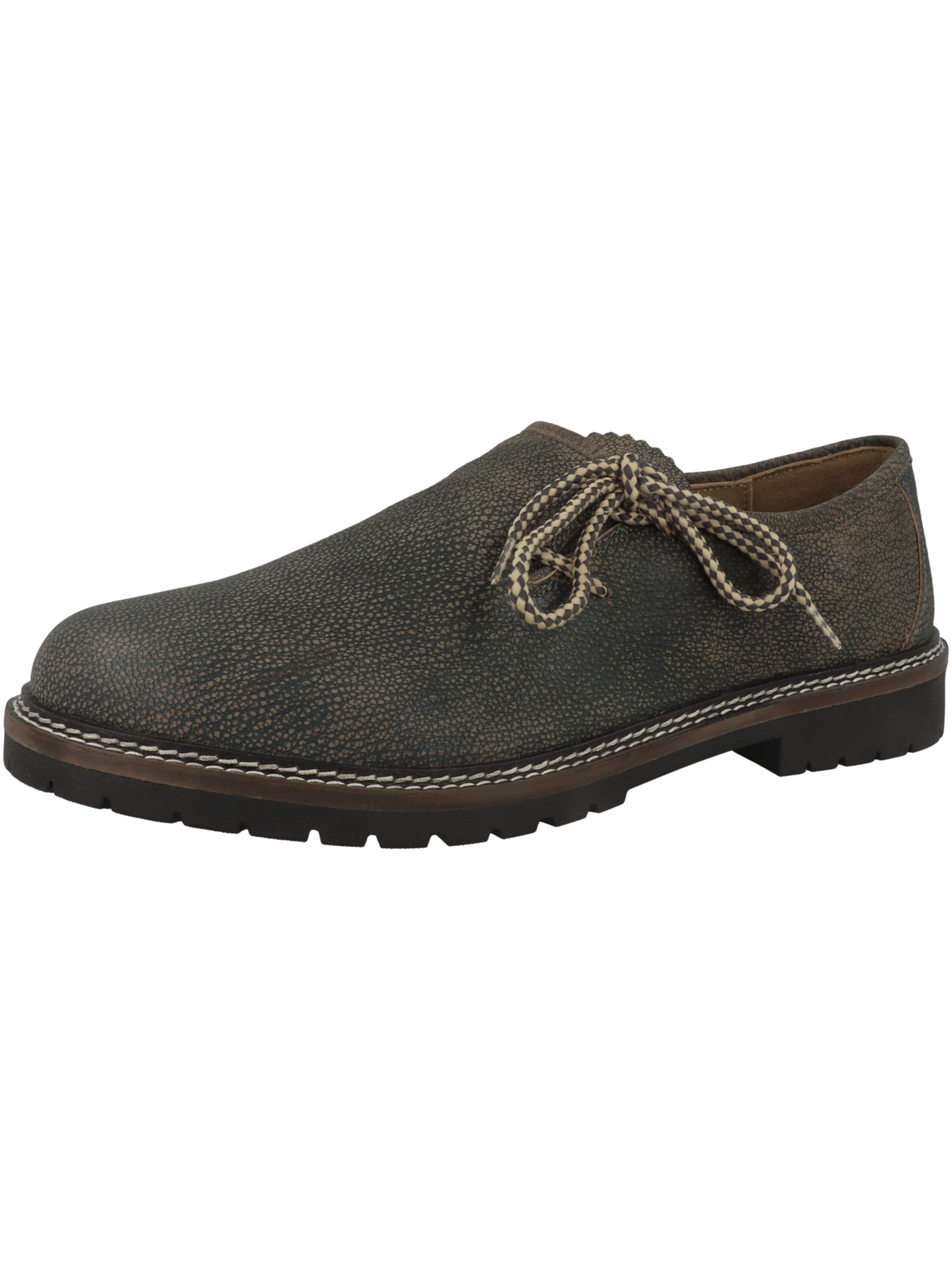 Chassure folklorique 'Bruno' Krüger Buam en gris