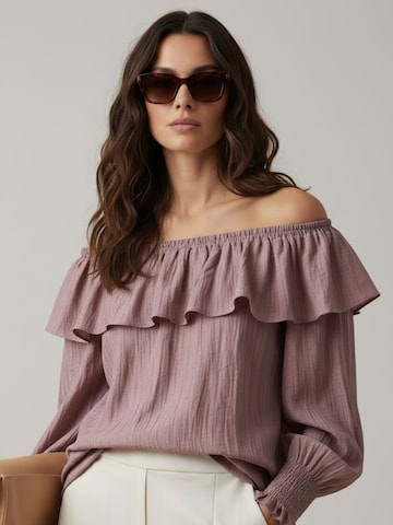 WEARABLE STORIES Blouse 'Noemie' in Purple: front
