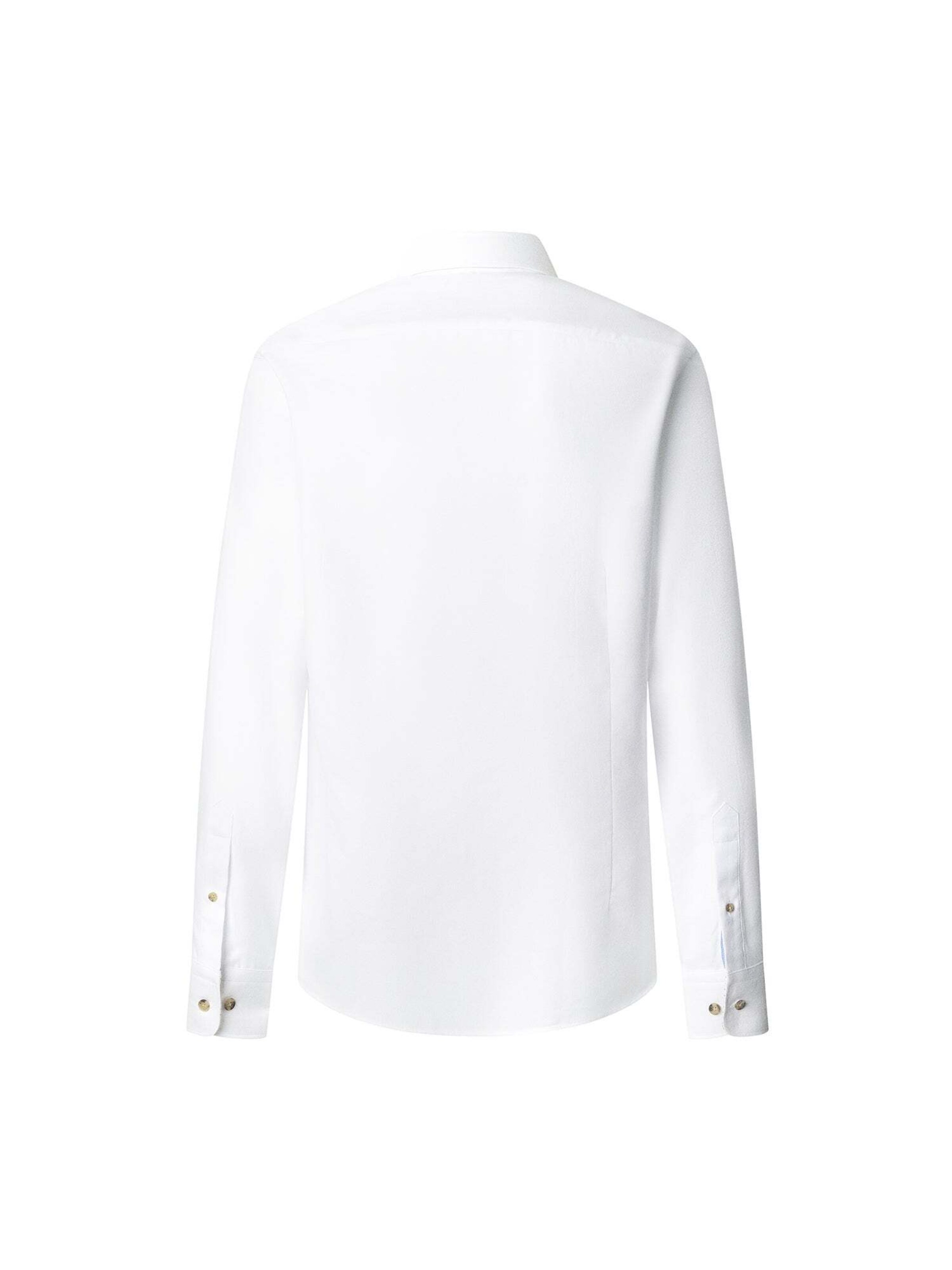 Hackett London Regular fit Overhemd in Wit