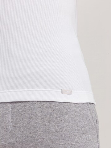 Maillot de corps ' Cotton Essentials ' Hanro en blanc