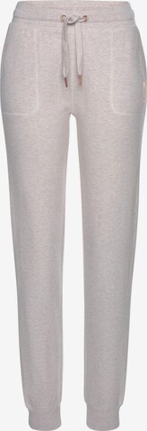 BENCH Tapered Loungepants in Beige: predná strana