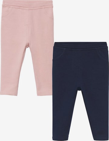 MANGO KIDS Skinny Leggings 'Terrypa' - kék: elől