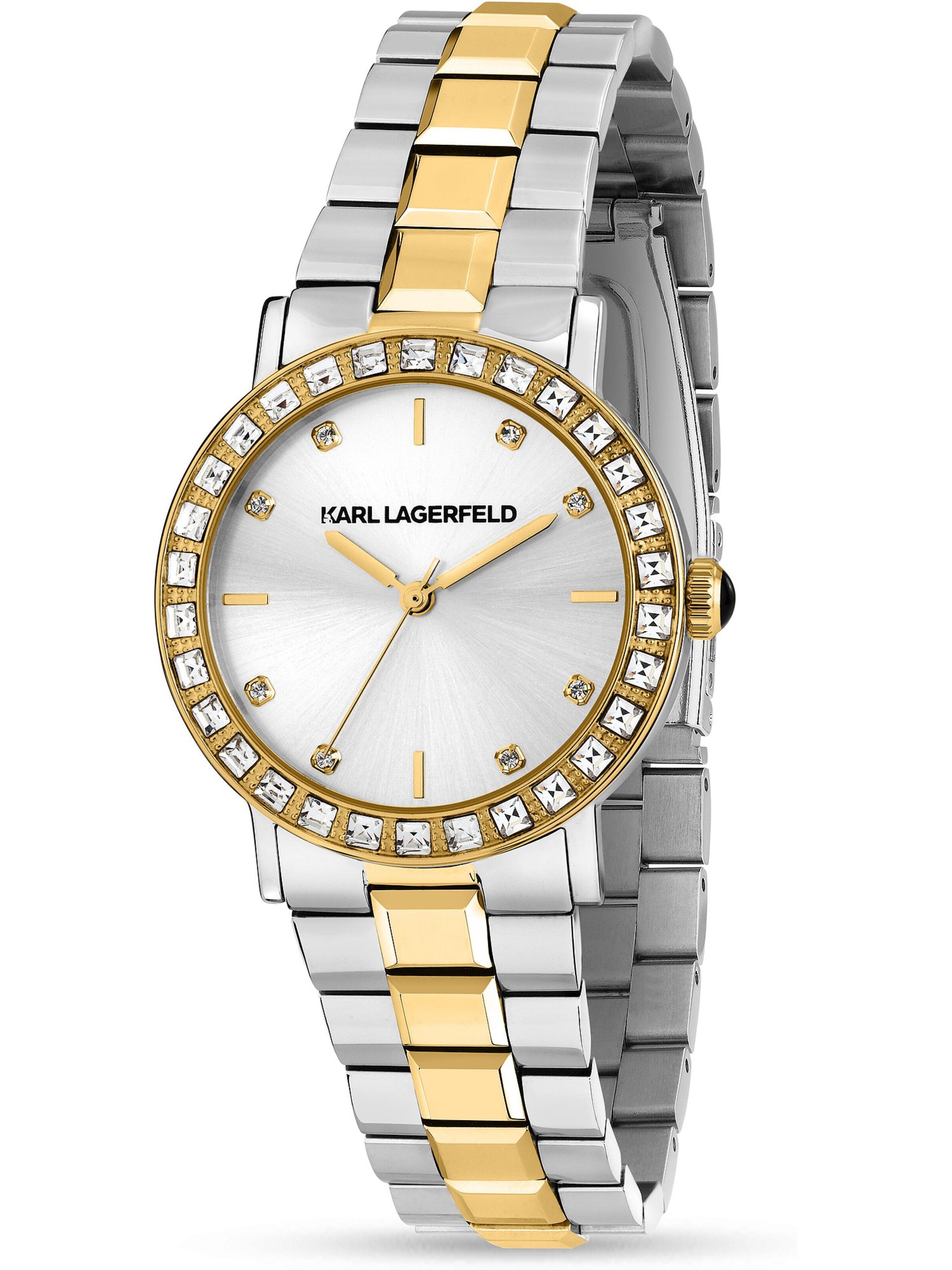 Karl Lagerfeld Uhr in Silber