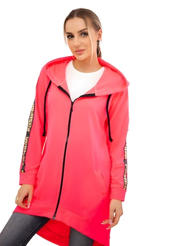 Lumera Sweatjacke‌‌‌‌‌‌‌‌‌ in Pink: Vorderseite