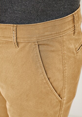 REDPOINT Slim fit Chino Pants in Brown
