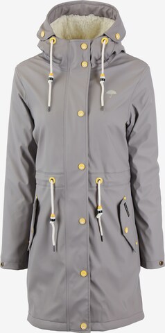 Schmuddelwedda Функционално палто в сиво: отпред