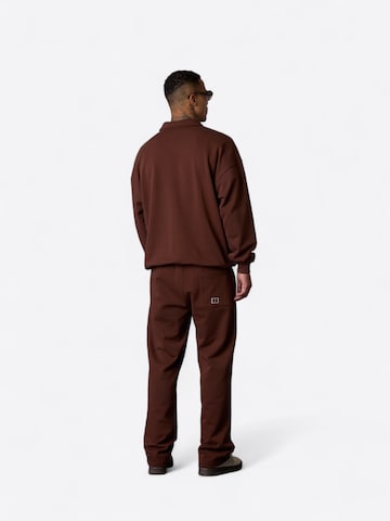 Loosefit Pantalon ' Essential Loose ' ESTEEM en marron