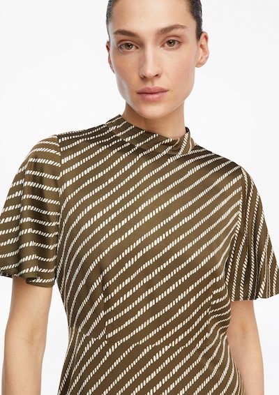 COMMA Kleit oliiv / valge, Tootevaade