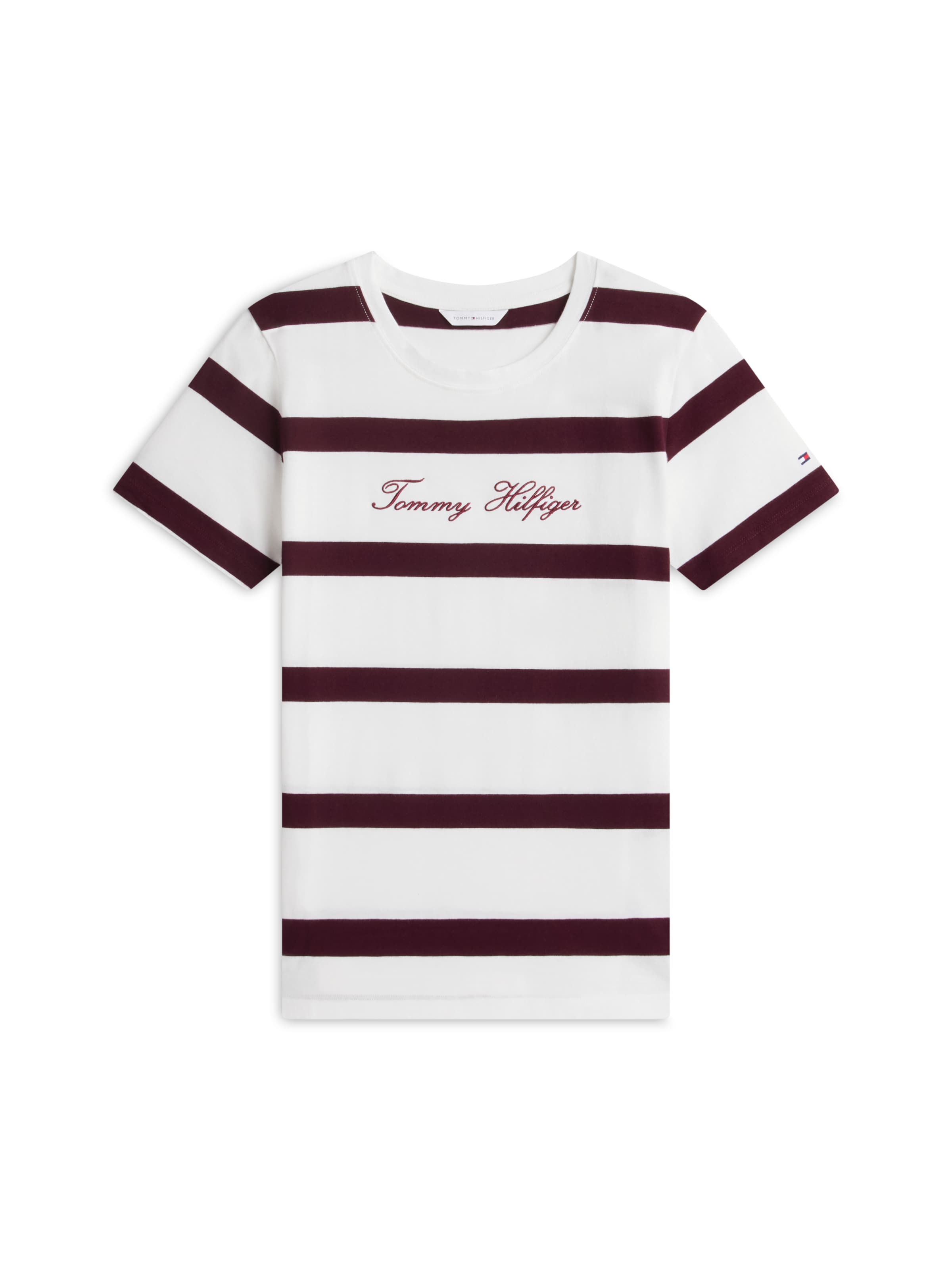 Tricou de la TOMMY HILFIGER pe alb: față