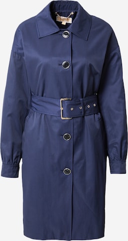 MICHAEL Michael Kors Between-Seasons Coat in Blue: front