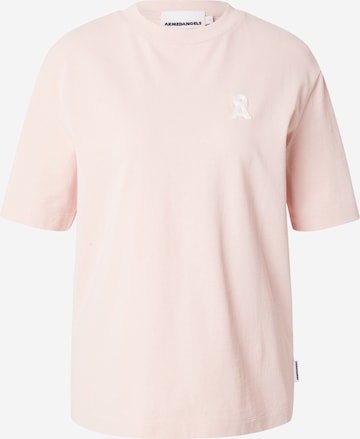 T-shirt 'TARJAA Å EMBRO' ARMEDANGELS en rose : devant