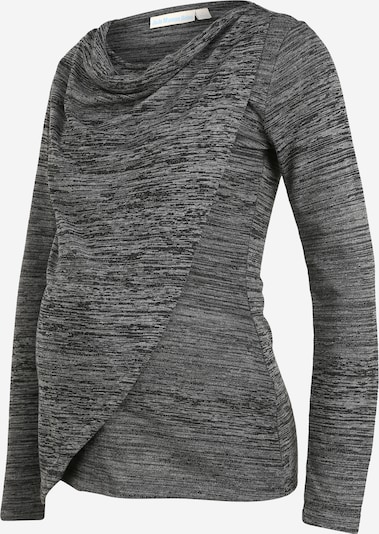 JoJo Maman Bébé Shirt in dunkelgrau / graumeliert, Produktansicht