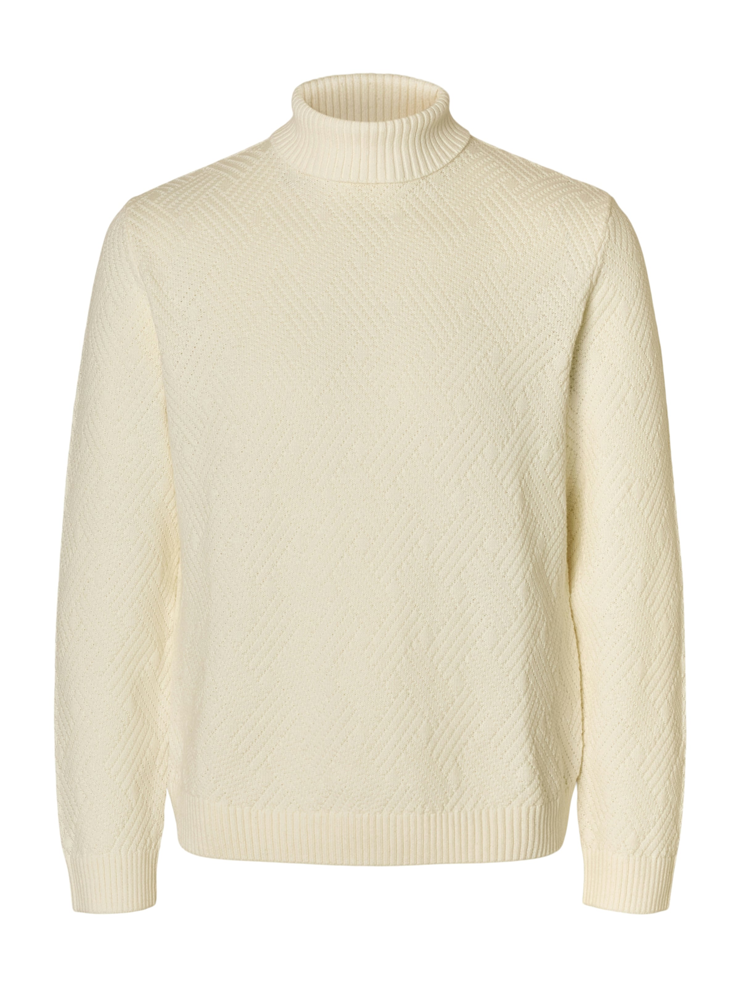 SELECTED Sweater 'SLHTREVOR' in Beige: front