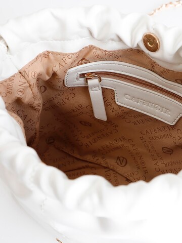 Borsa a sacco di CAFè NOIR in bianco