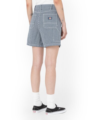 DICKIES - Loosefit Calças 'HICKORY' em azul