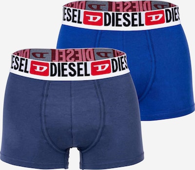 DIESEL Boxershorts in blau / blutrot / weiß, Produktansicht