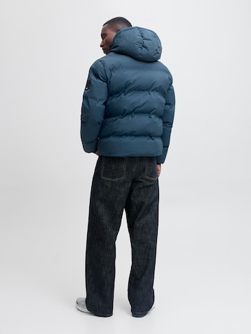 JACK & JONES Téli dzseki 'JCOFUSION' - kék