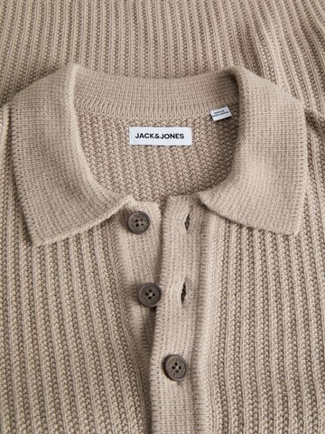 JACK & JONES Sweater 'JJSAGE' in Grey