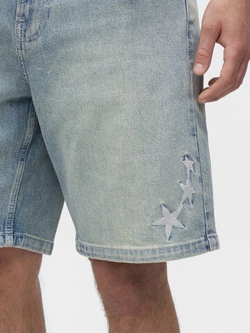 HOLLISTER Baggy Τζιν σε μπλε